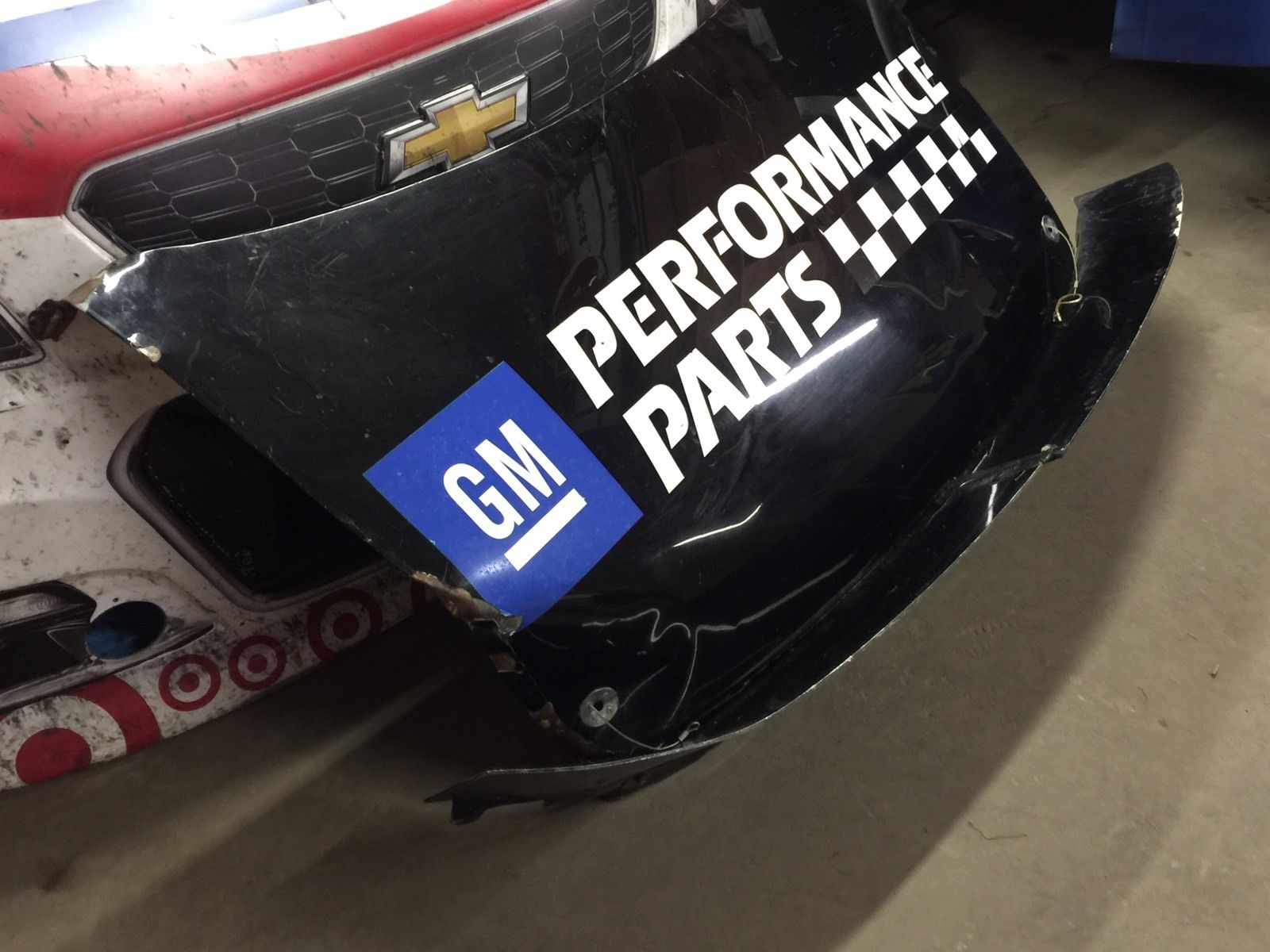 Dale Earnhardt Sr #3 NASCAR Race Used Sheet Metal Rear Decklid - Race