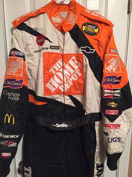 2004 Tony Stewart Home Depot drivers suit - Race Used 360