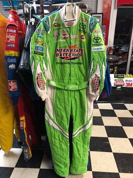 Kyle Busch Interstate Batteries suit - Race Used 360