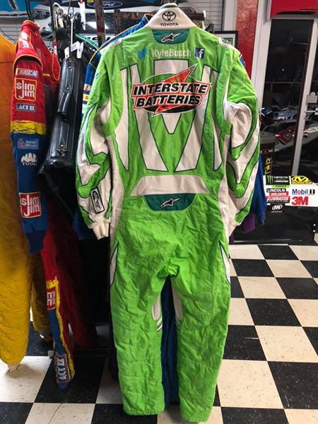 Kyle Busch Interstate Batteries suit - Race Used 360