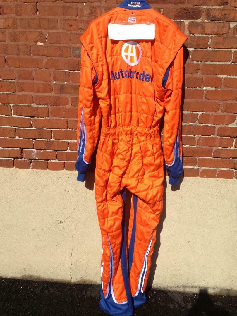 Penske Racing.NASCAR Joey Logano Race WornFire Suit **High Quality