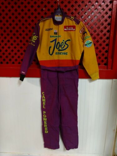 Jimmy Spencer Smokin Joe's Camel NASCAR Race Used Pit Crew Firesuit ...