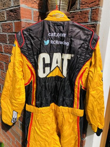 Sparco XL 38W x 32L Cat Caterpillar RCR Racing 1-PC Nascar Fire Suit ...
