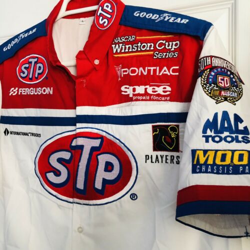 1998 John Andretti Petty Motorsports STP Pit Crew Shirt Pontiac Vintage ...