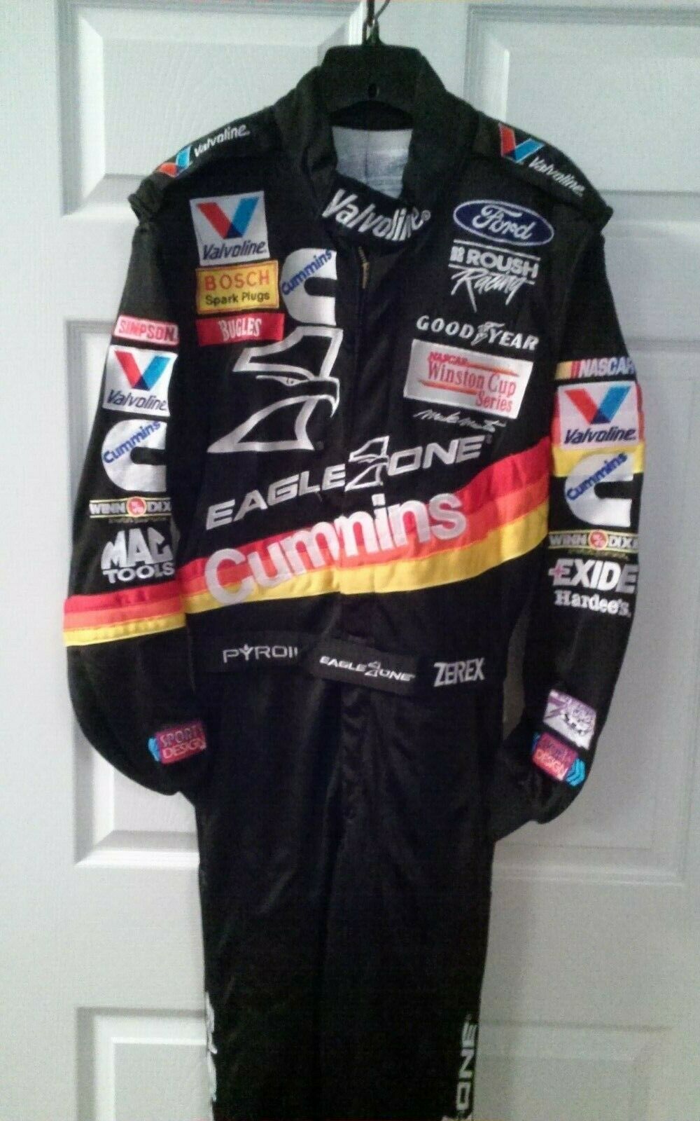 1999 Mark Martin NASCAR Race Worn Drivers Fire Suit