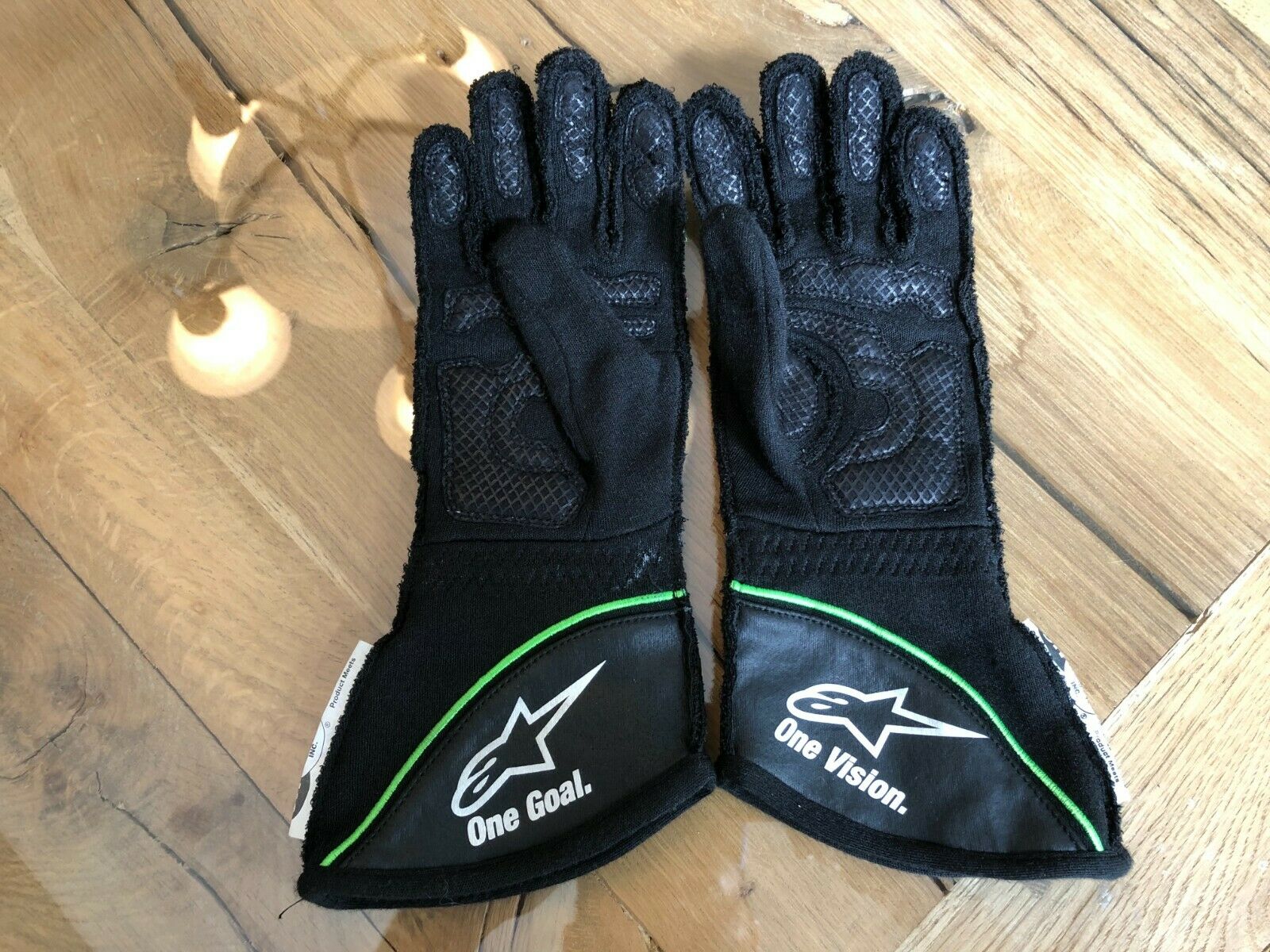 Danica Patrick Autographed Race Used Worn Gloves NASCAR Indycar GoDaddy ...