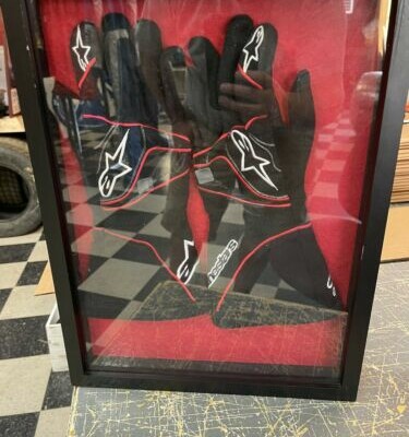 Jeff Gordon Autographed Signed Nascar Race Used And Worn Drivers Gloves COA